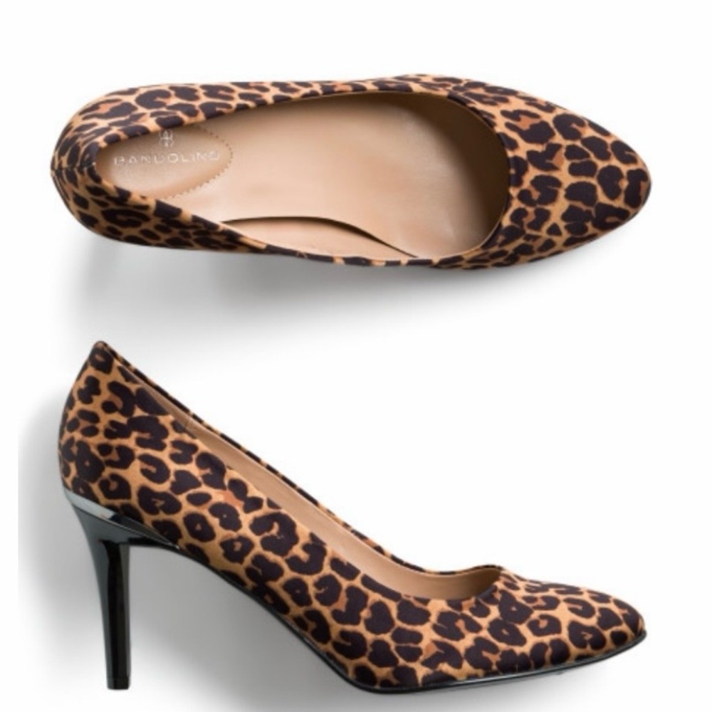 Bandolino Leopard Print Heels
